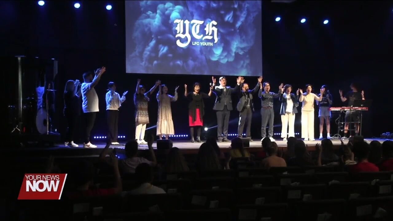 Project Pray brings visitors from South Korea to pray at Lima First Church